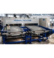 Industrial Printing Conveyor – UV Flexo/Screen Printing Conveyor Dryer with UV Lamps, Chain Drive, Variable Speed, IR Pre-Heating for Plastic Bottles, Labels & Packaging Production Line 